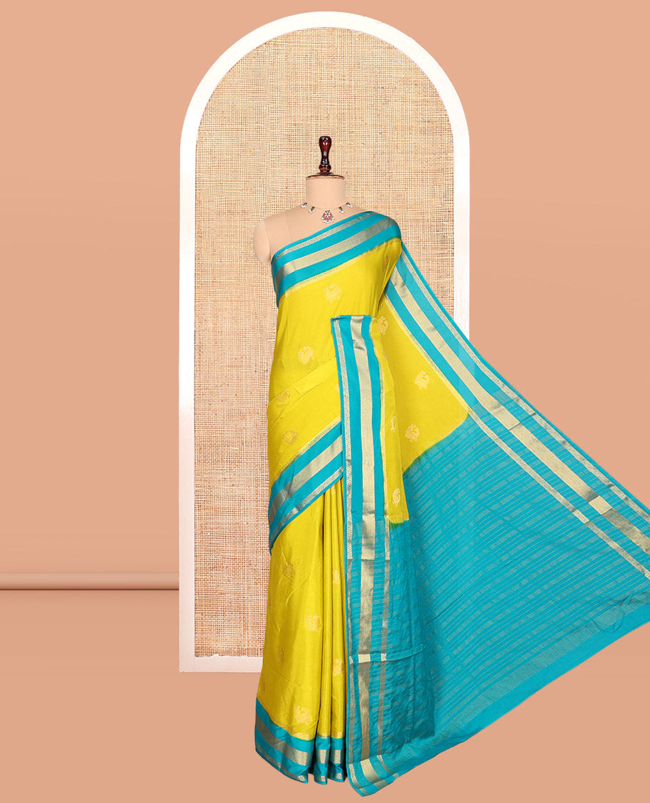 Green Mysore Silk
