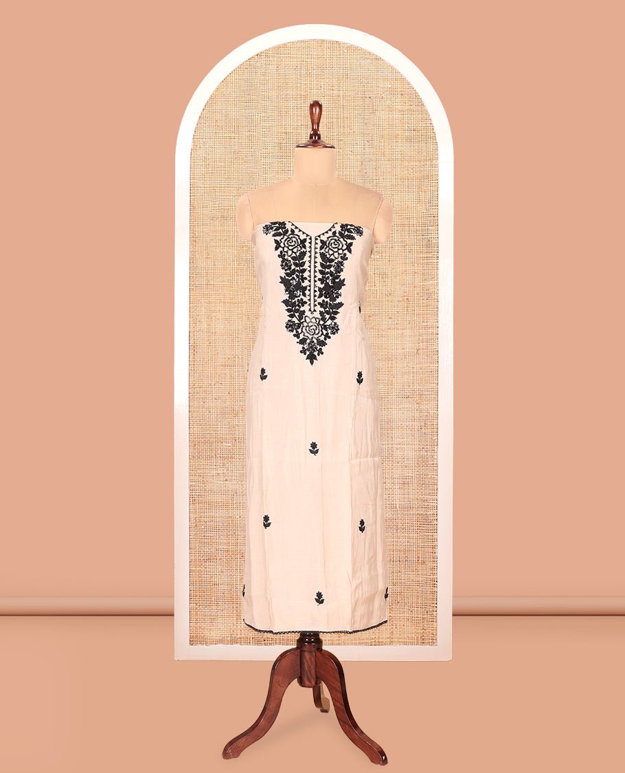 Ivory Chudidar Material