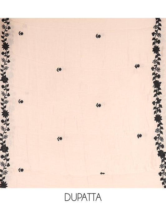 Ivory Chudidar Material