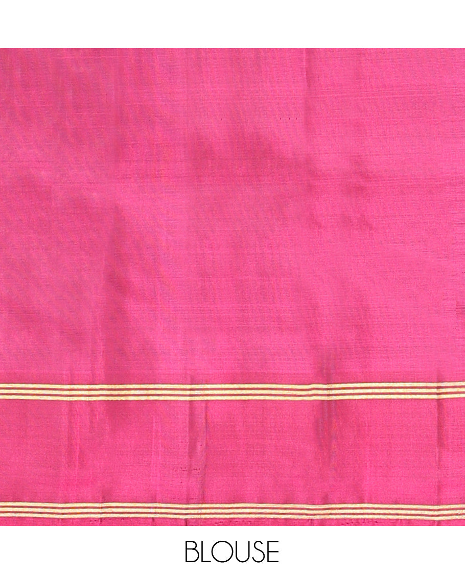 Lavender Mayuri Lite Silk Mix Saree