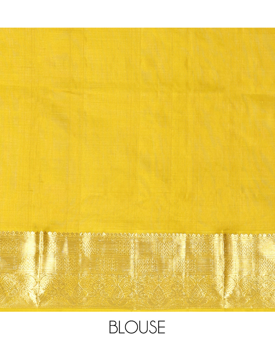 Green Venkatagiri Silk Saree