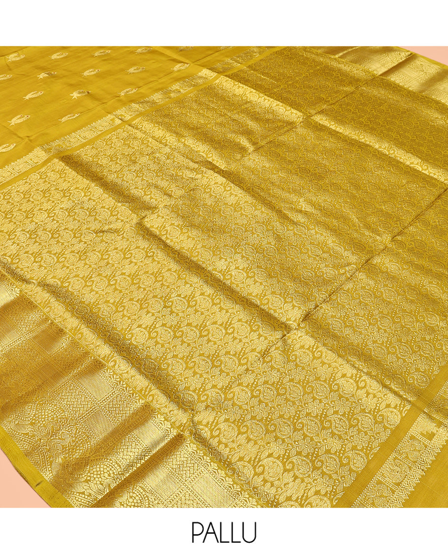 Green Venkatagiri Silk Saree
