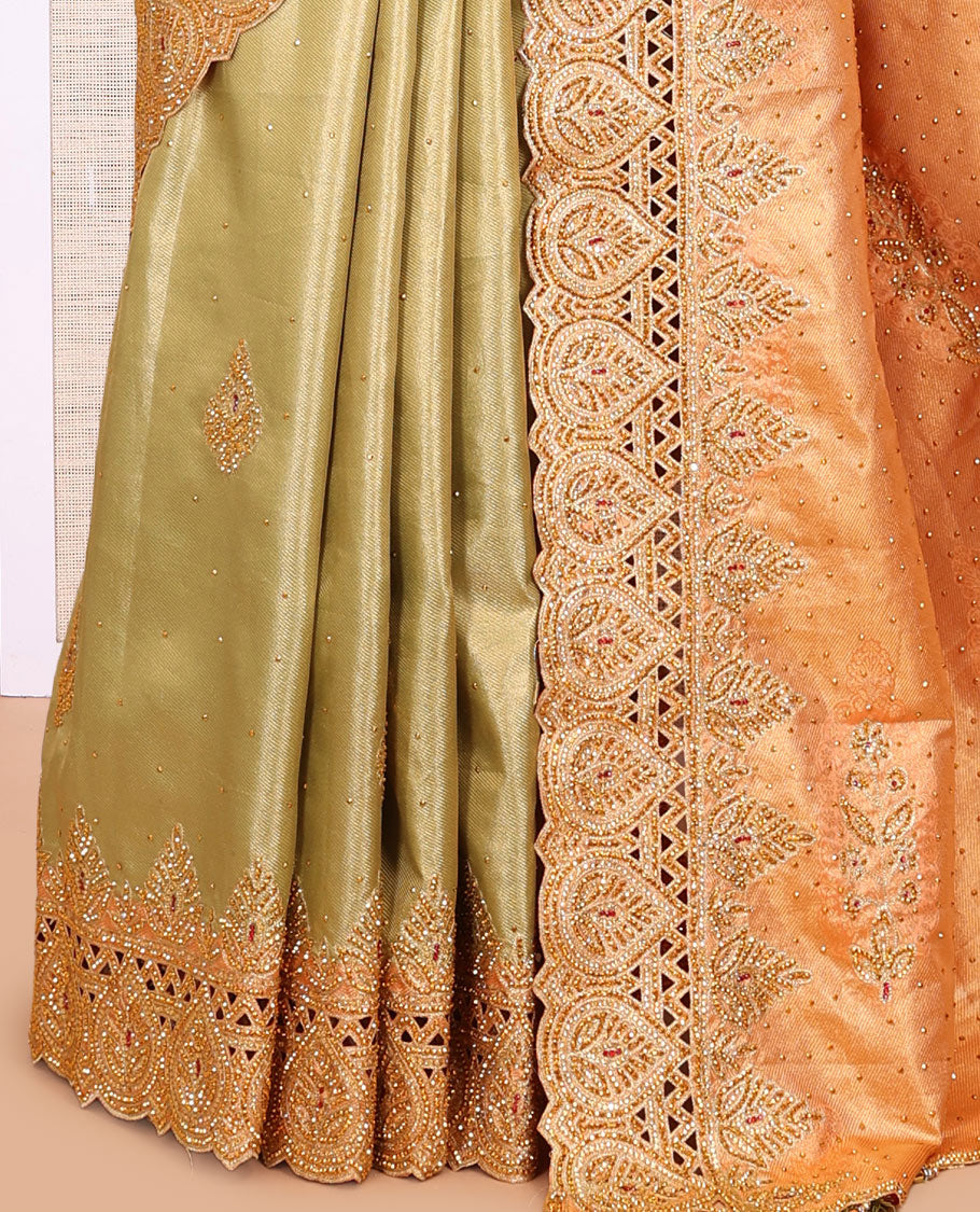Green Mysore Silk Saree