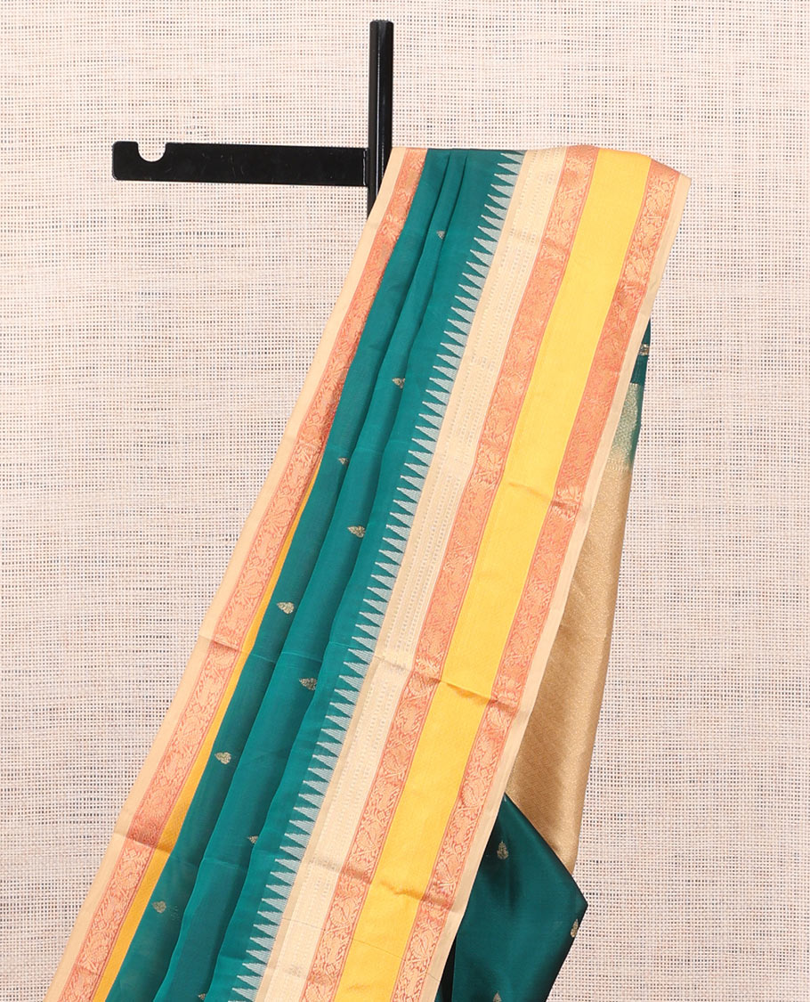 Green Butta Vasundhara Lite Silk Mix Saree