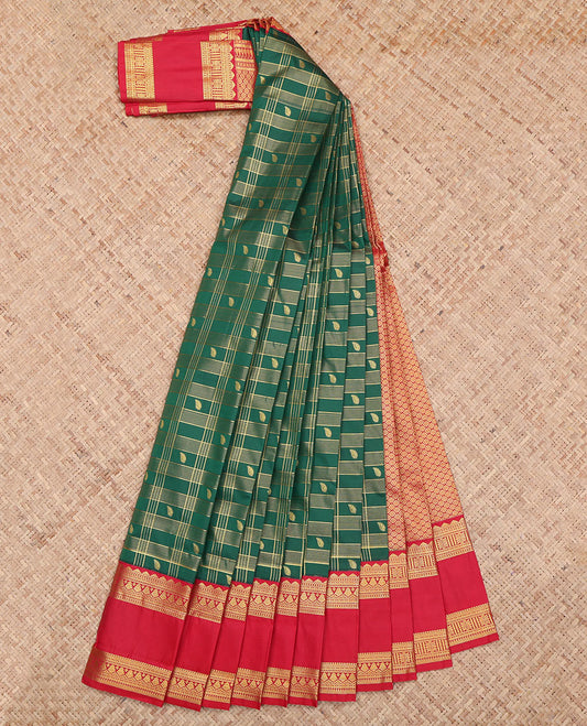 Green Budget Silk Saree