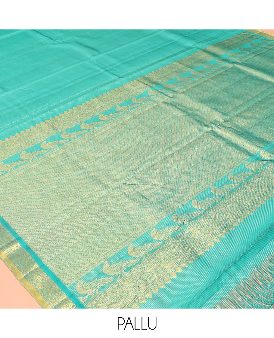 Blue Kanchi Silk