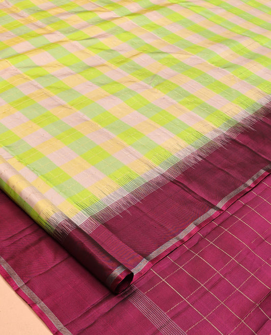 Multi-Color Mayuri Soft Silk Saree