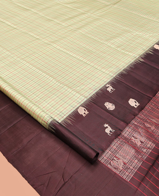 Green Mayuri Soft Silk Saree