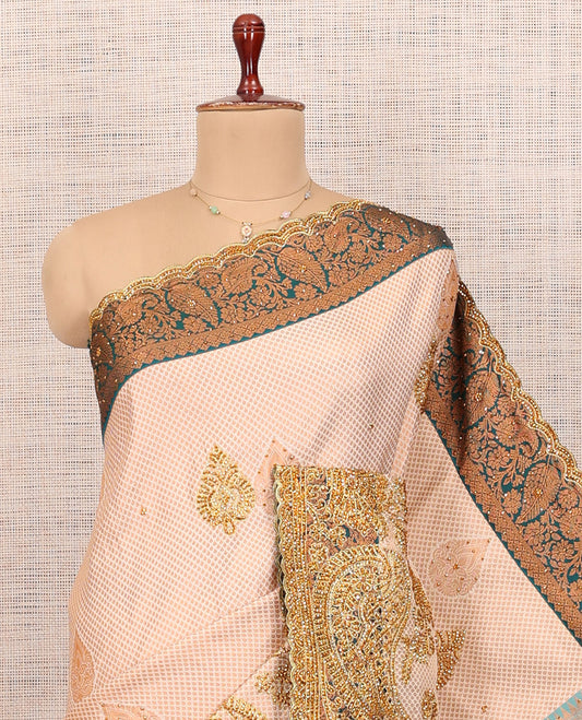 Sandal Mysore Silk Saree