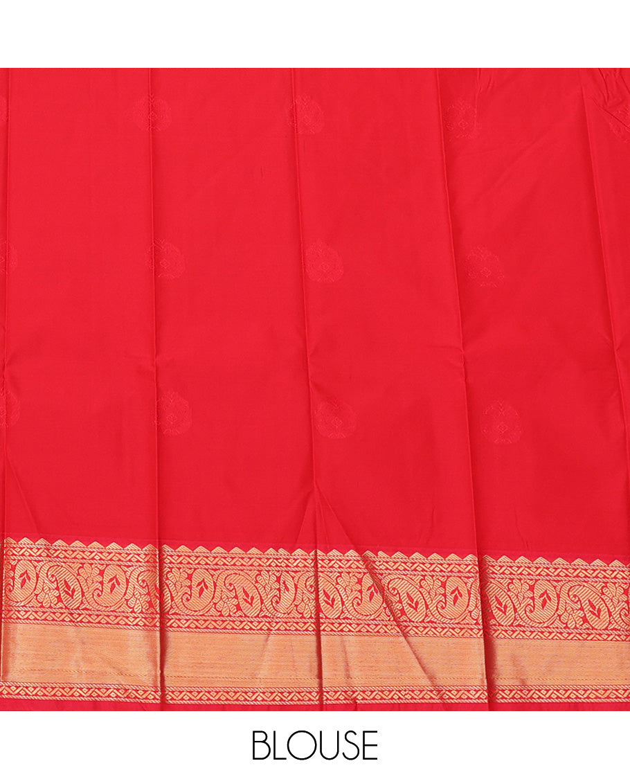 Pale Blue Budget Silk Saree