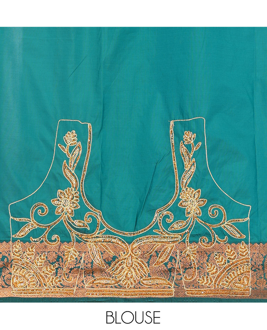 Sandal Mysore Silk Saree
