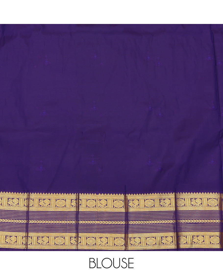 Pink Jhumkha Buttas Budget Silk Saree