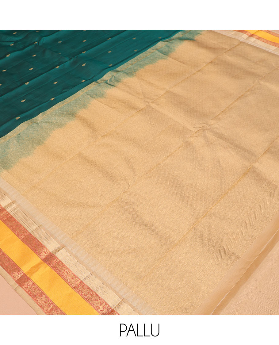 Green Butta Vasundhara Lite Silk Mix Saree