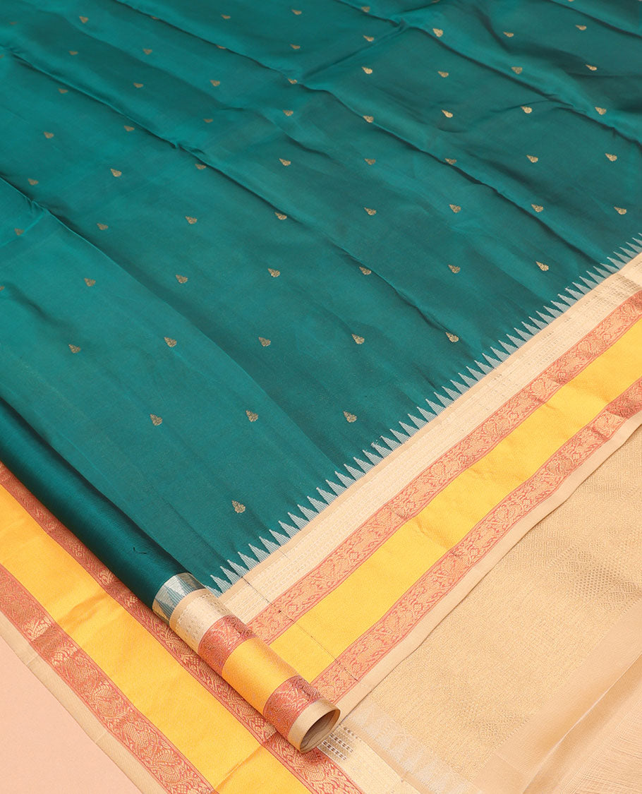 Green Butta Vasundhara Lite Silk Mix Saree