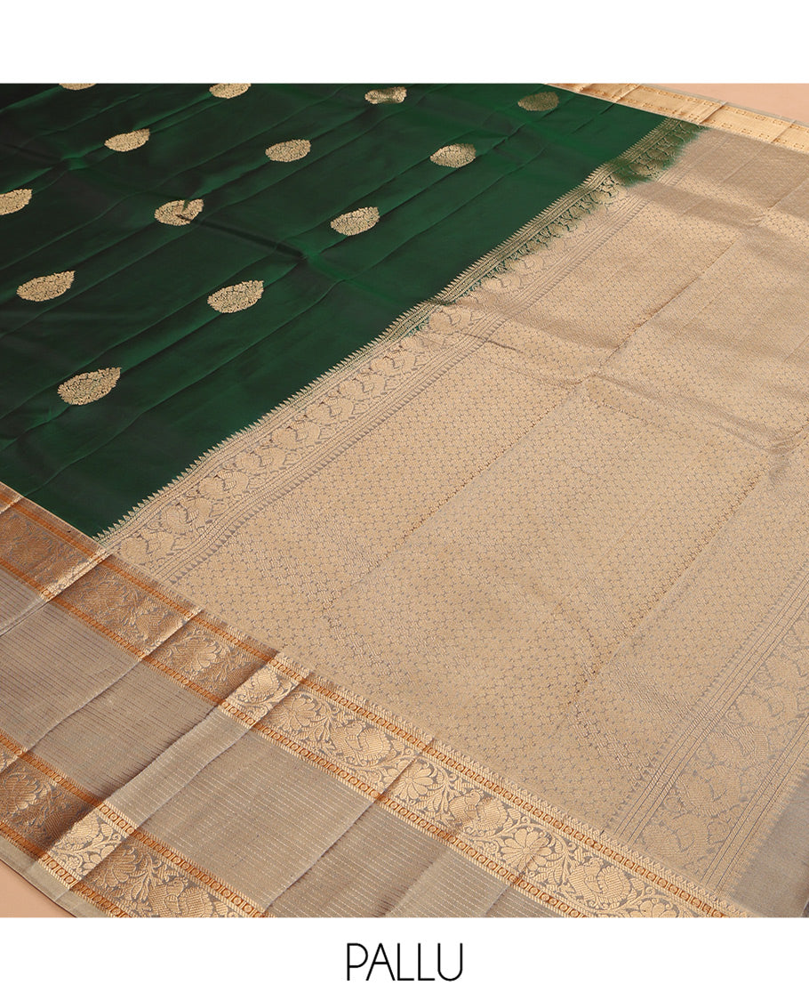 Green Kanchipuram Silk Saree