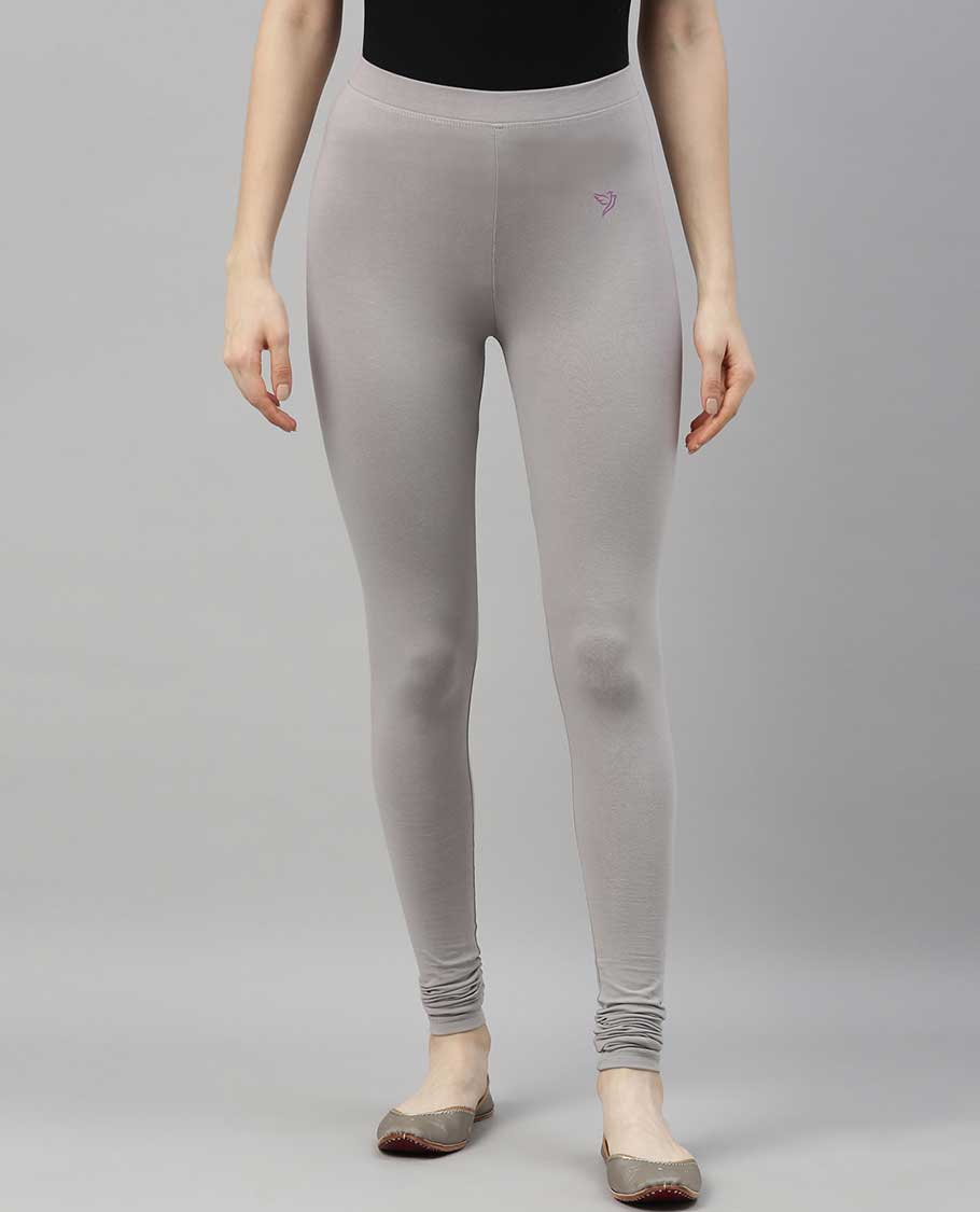 Polar smoke plain design Twin Birds Legging 