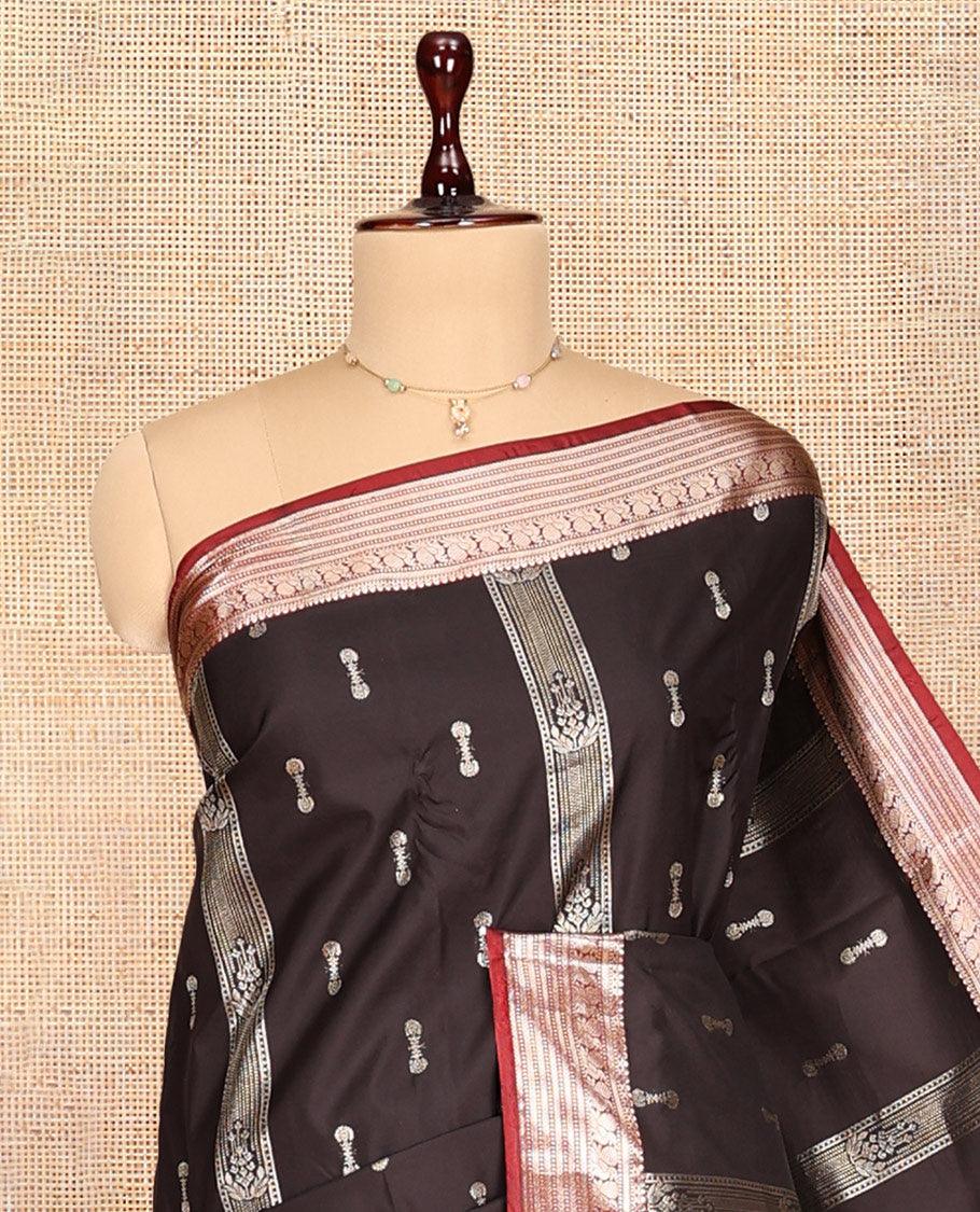 Brown Gift Saree