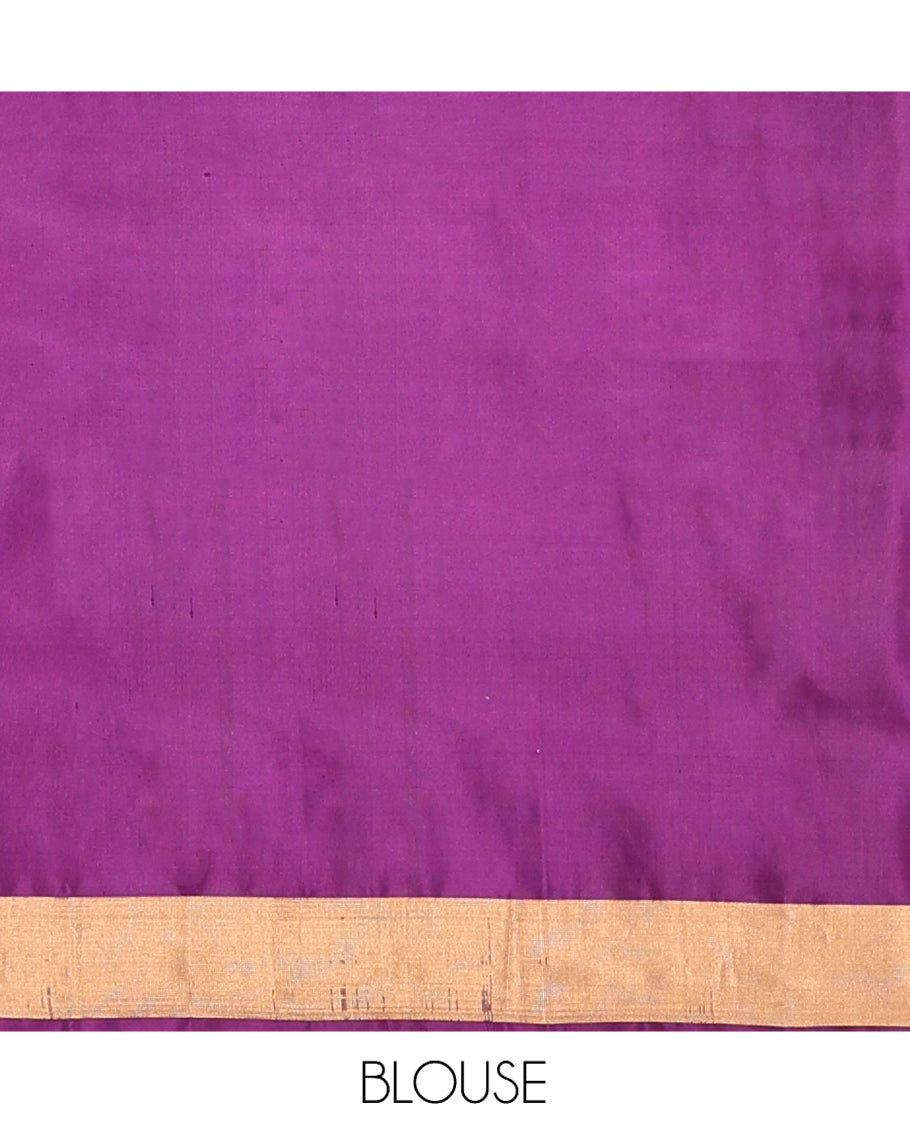 Pink Mayuri Soft Silk Saree