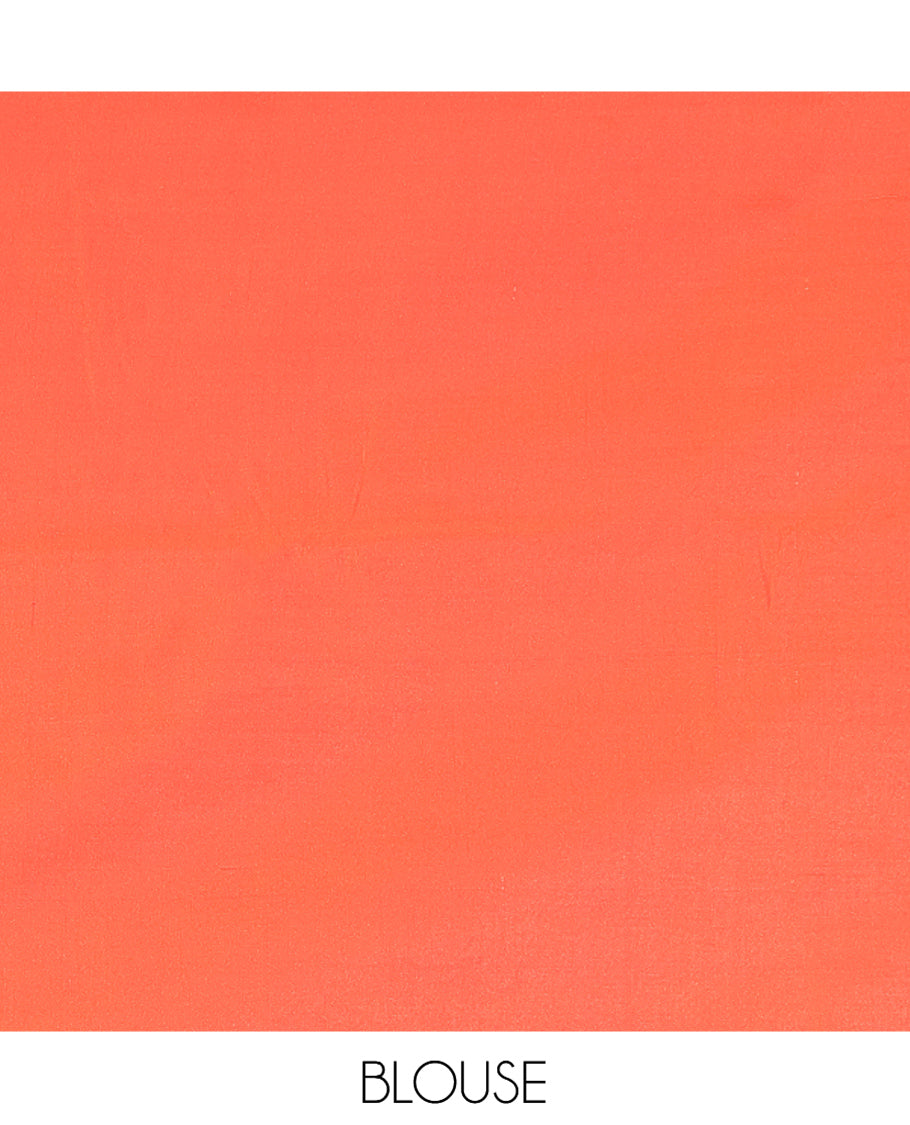 Orange Budget Silk Saree
