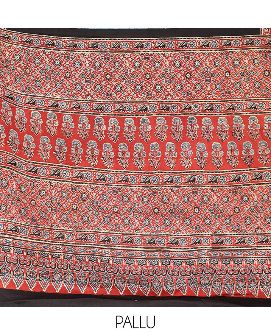 Blue Modal Silk