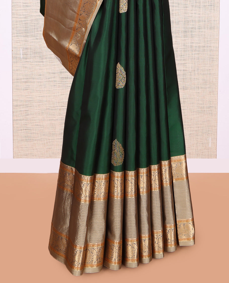 Green Kanchipuram Silk Saree