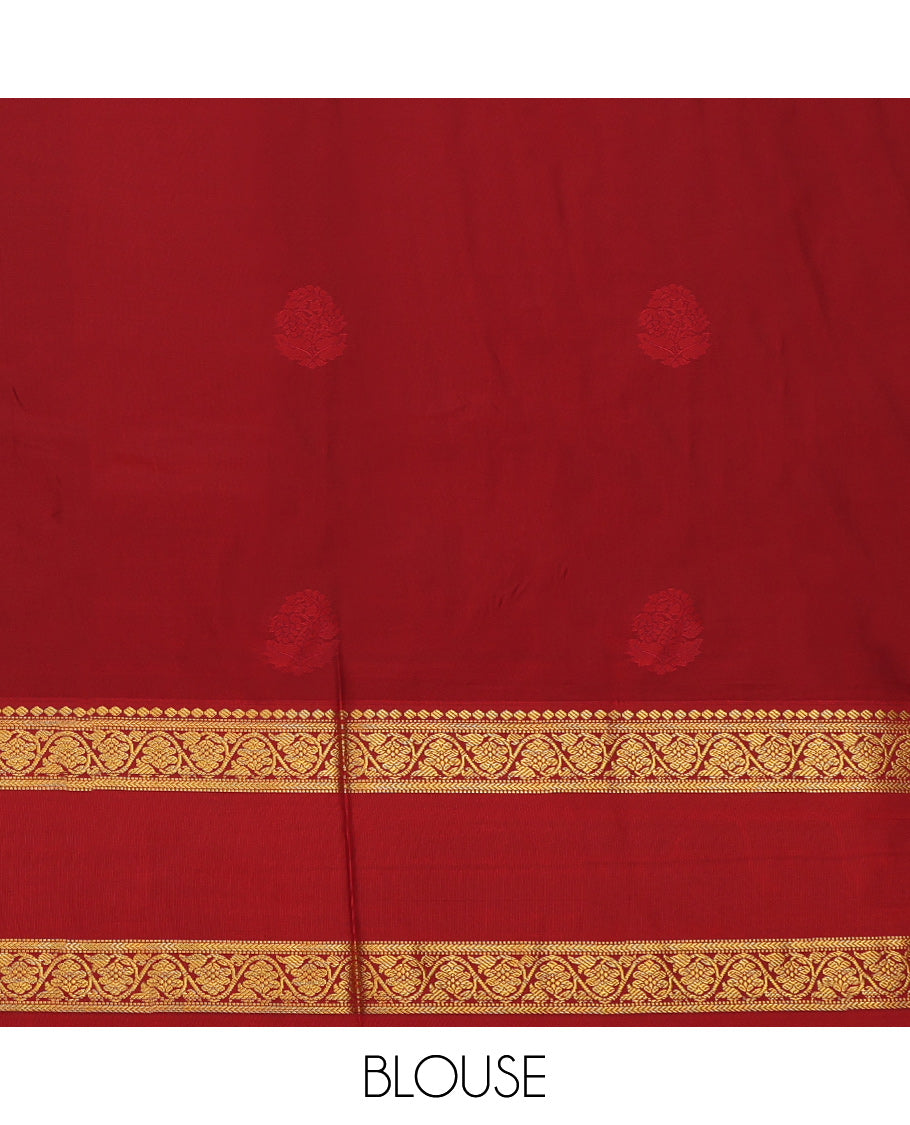 Blue Budget Silk Saree