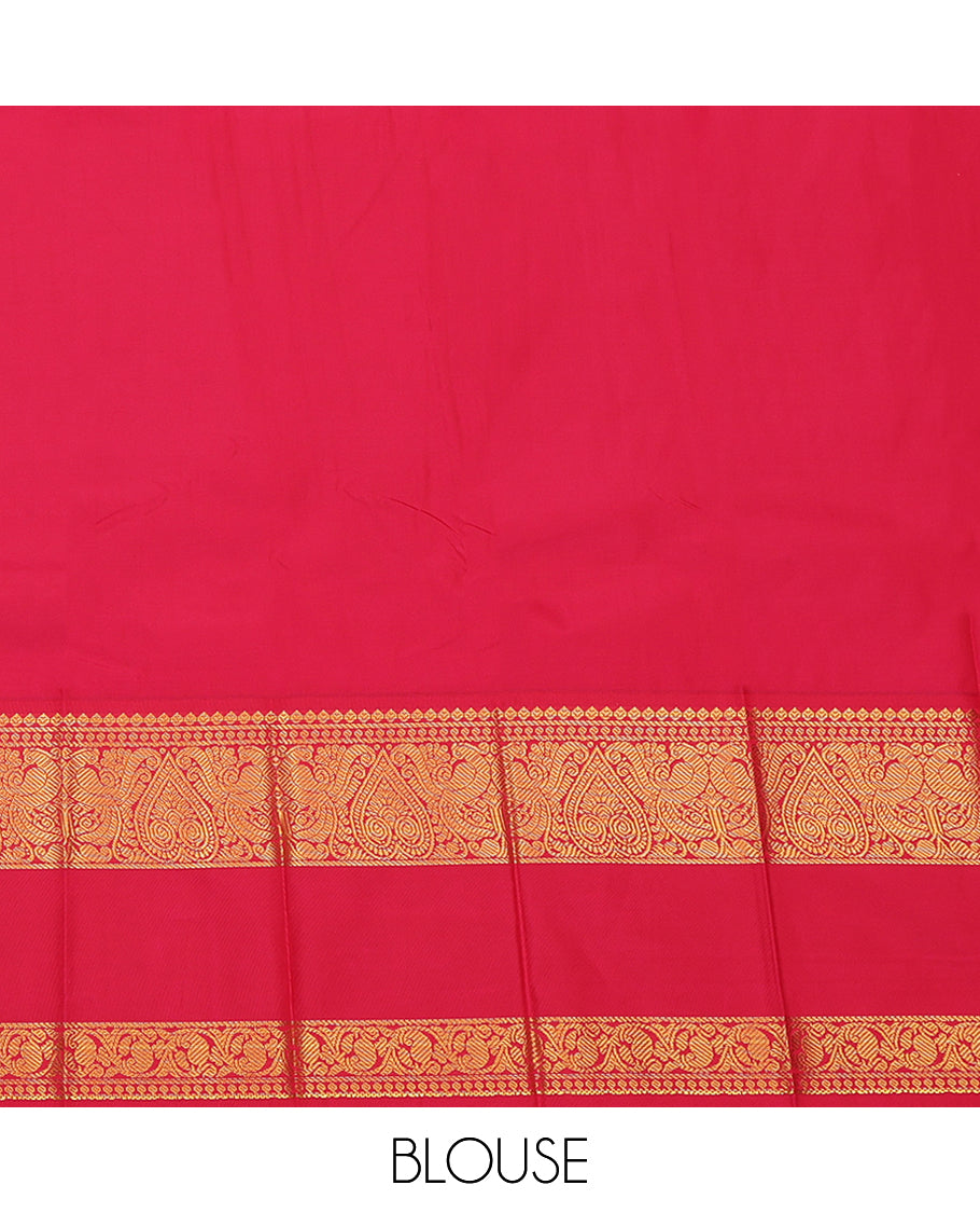 Blue Budget Silk Saree