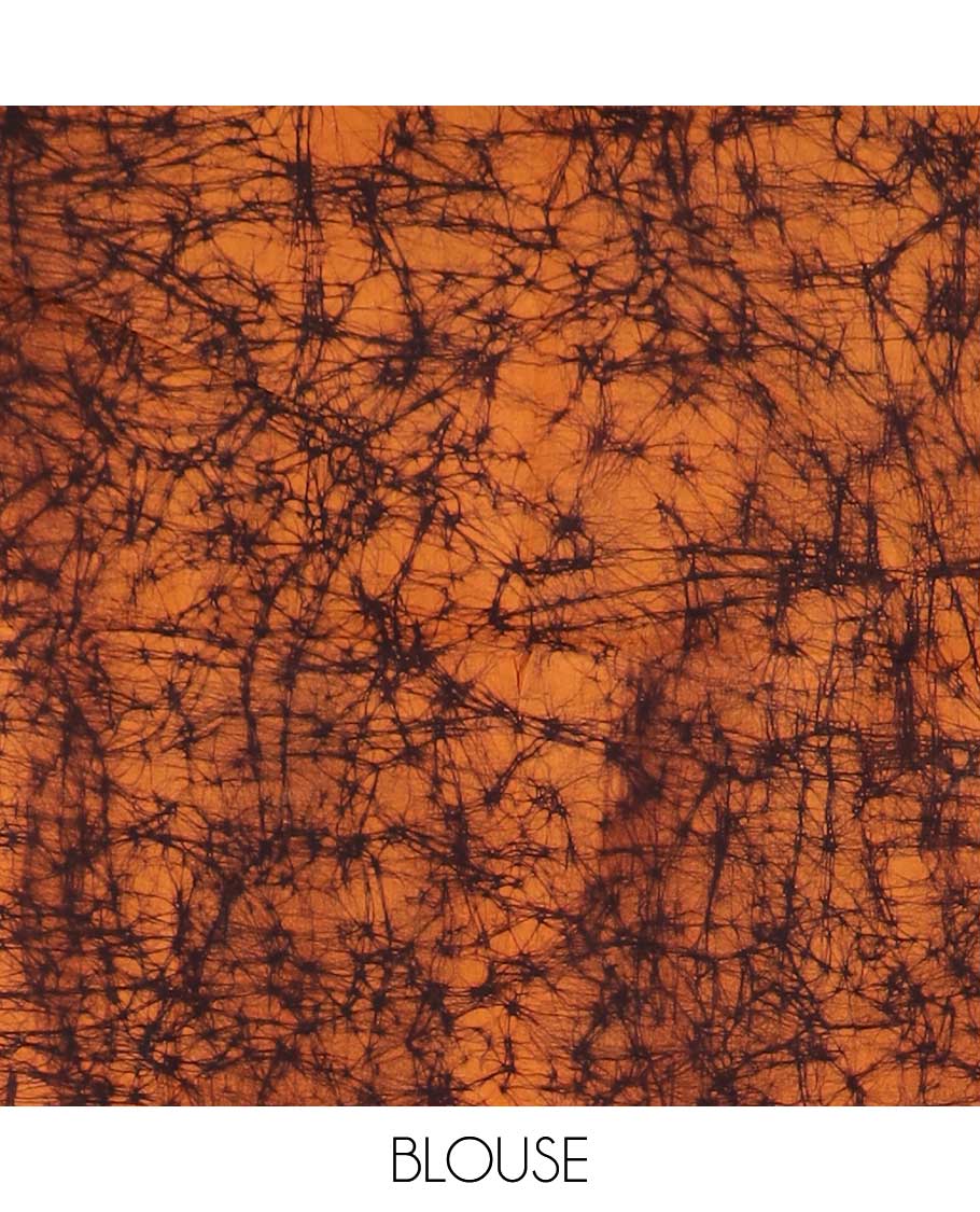 Brown batik printed sungudi cotton saree,  batik printed border, and batik printed pallu