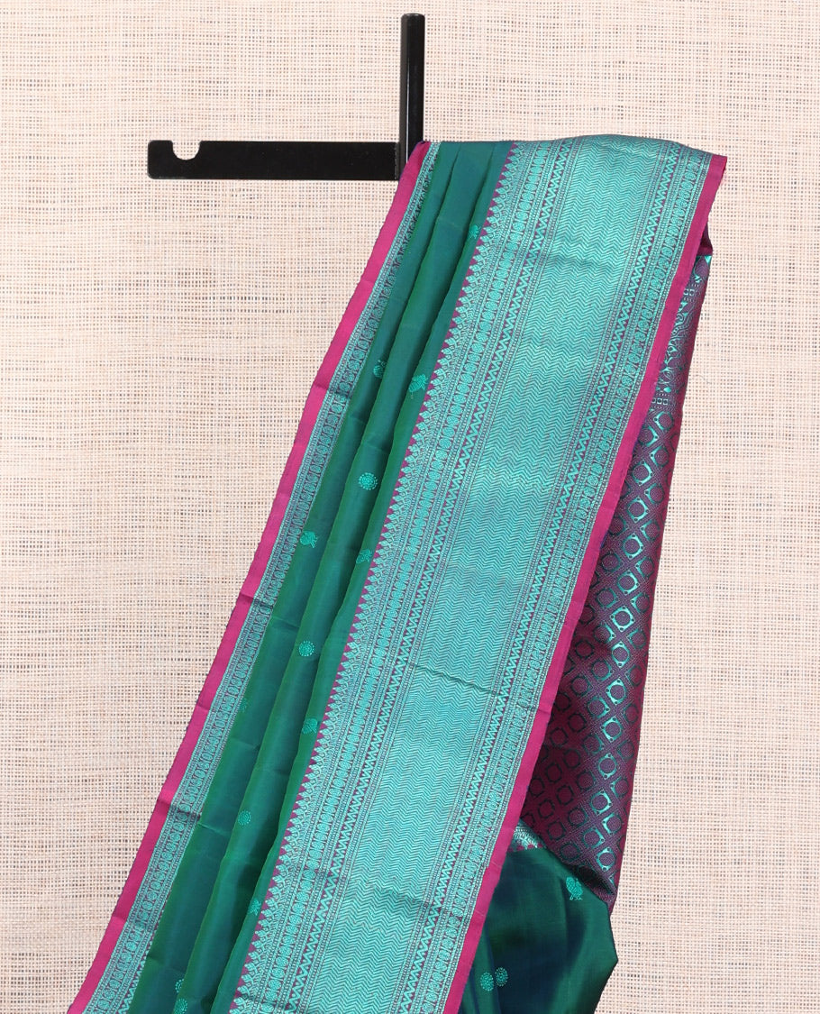 Green Kanchipuram Silk Saree