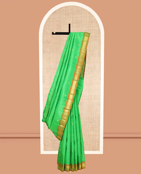 Green Kanchipuram Silk Saree