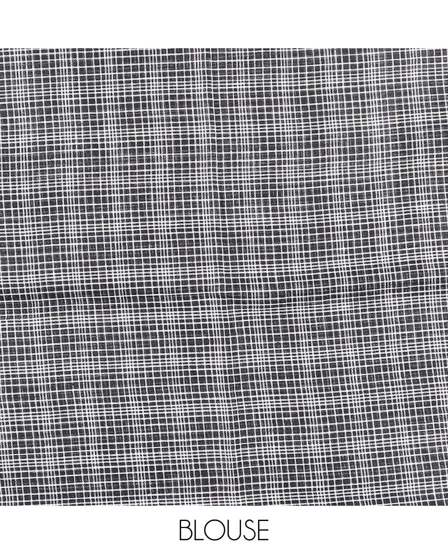 Borderless multi-color striped linen cotton saree, self-pallu of stripes