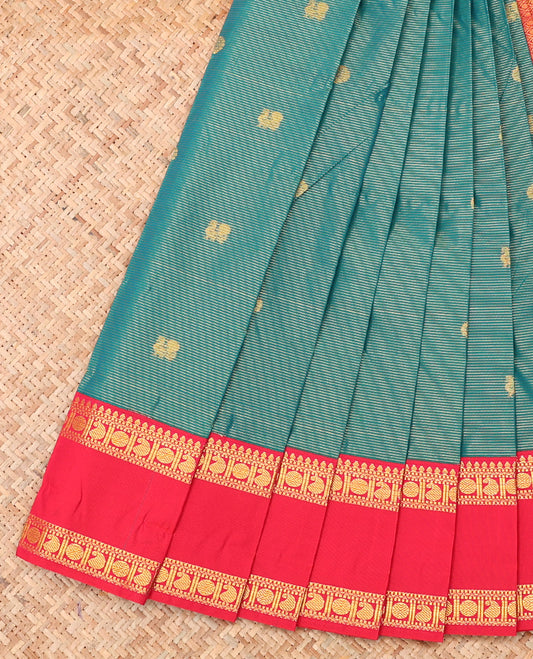 Green Budget Silk Saree