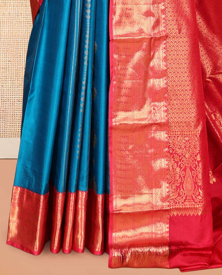 Blue Gift Saree