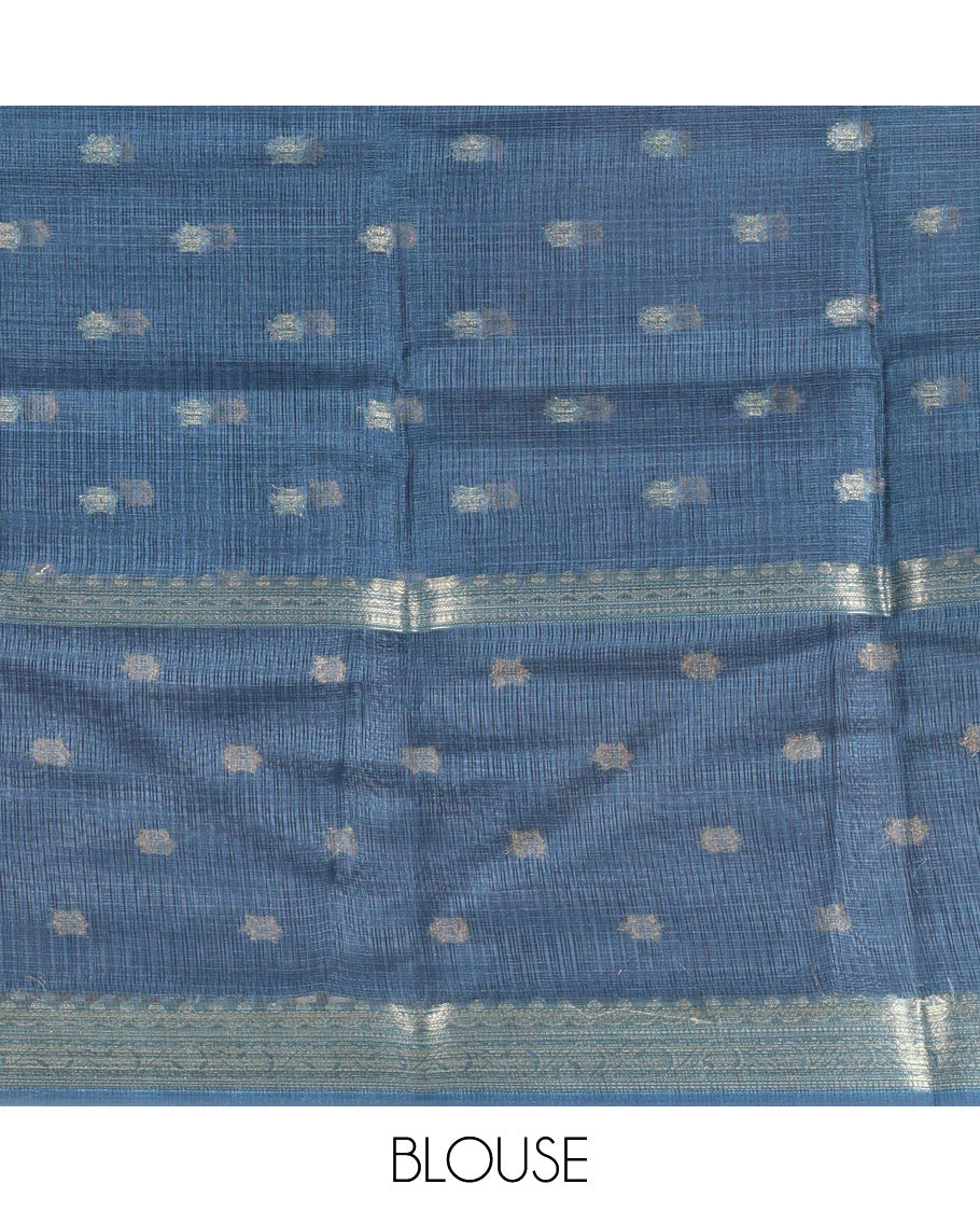 Violet Kota Chex Saree