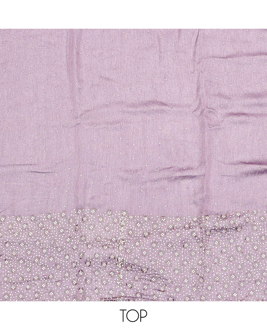 Lavender Material Chudidar Set