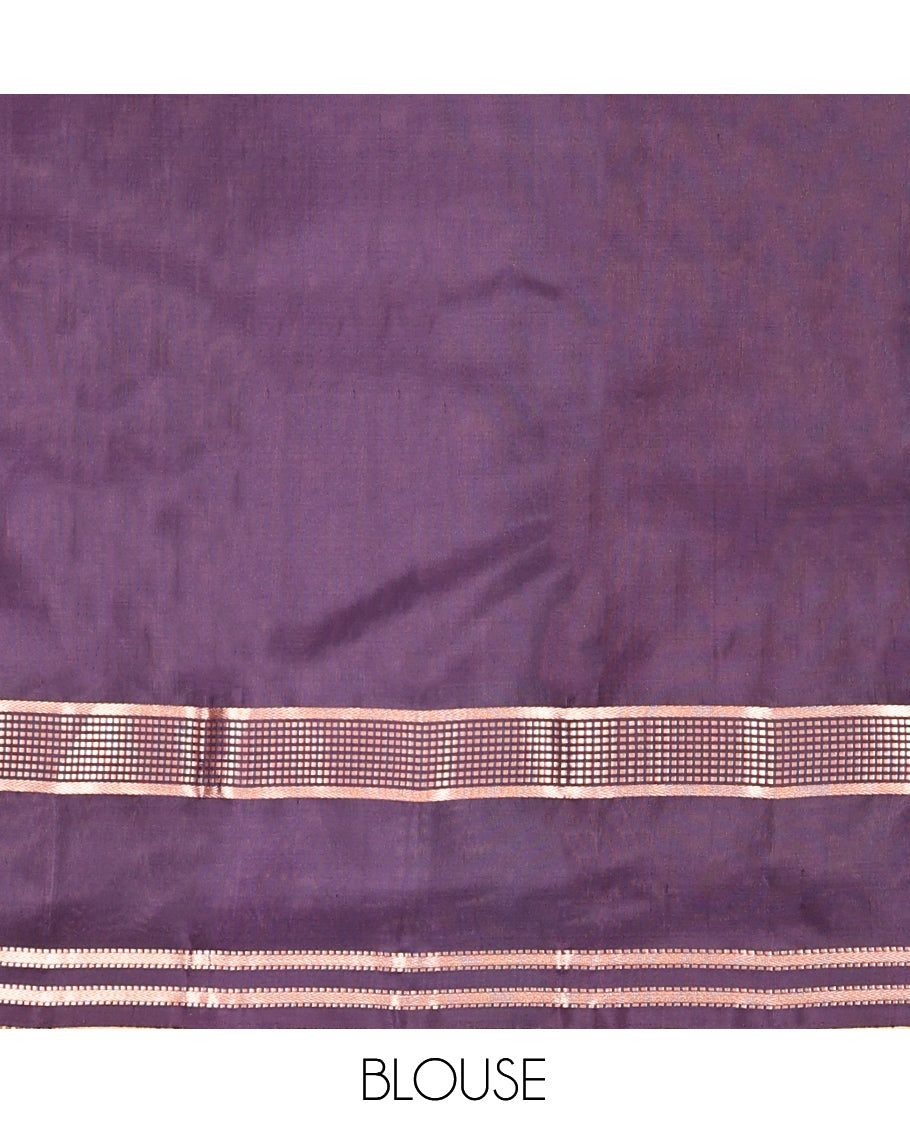 Pink Mayuri Soft Silk Saree