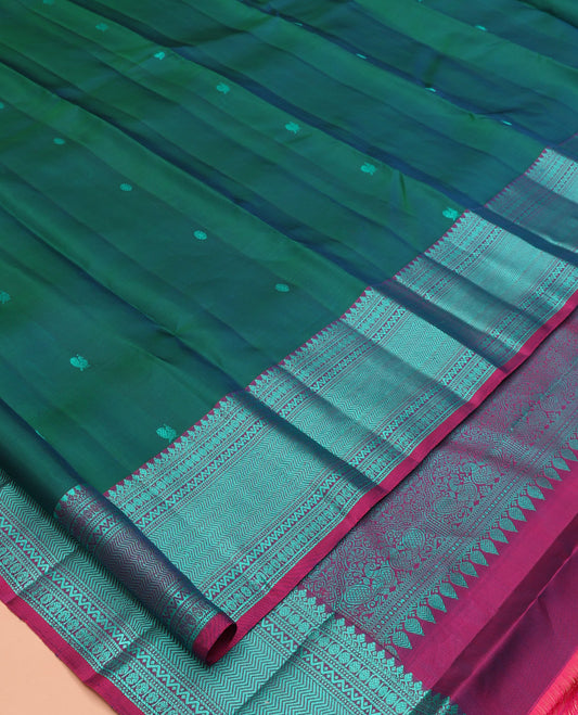 Green Kanchipuram Silk Saree