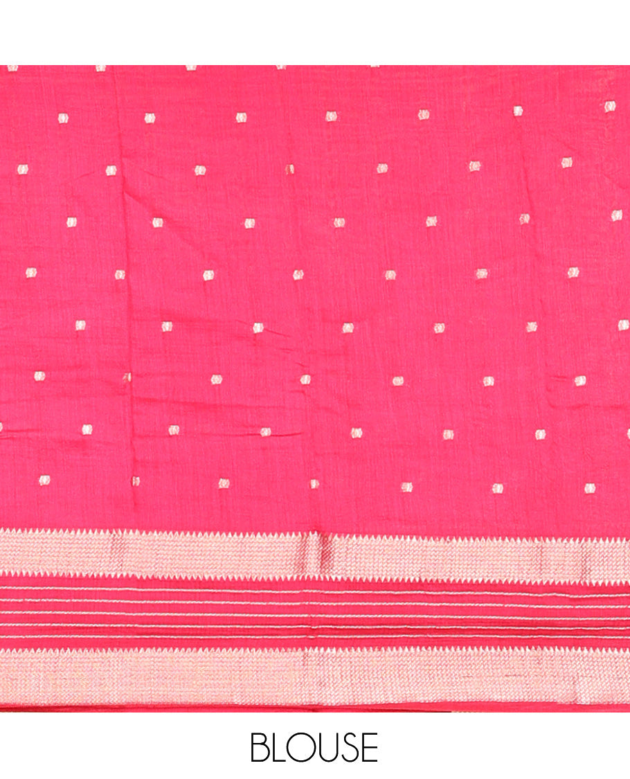 Black Assam Silk Saree