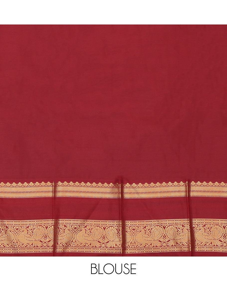 Blue Traditional Budget Silk Saree
