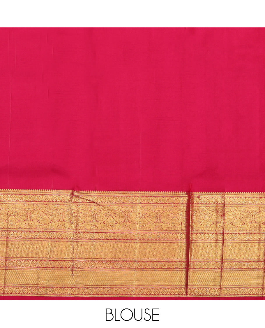 Lavender Pure-Silk Half-Saree