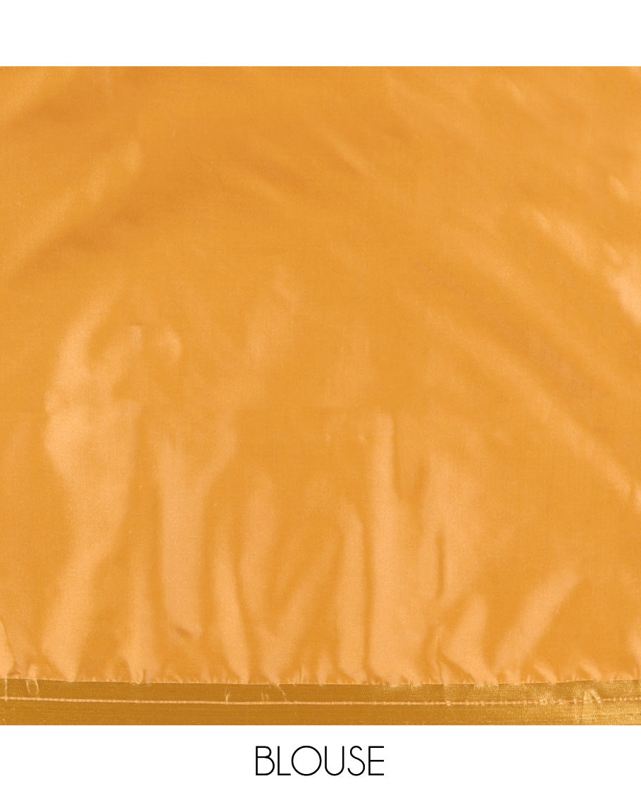 Mehendi Semi-Soft Silk Saree