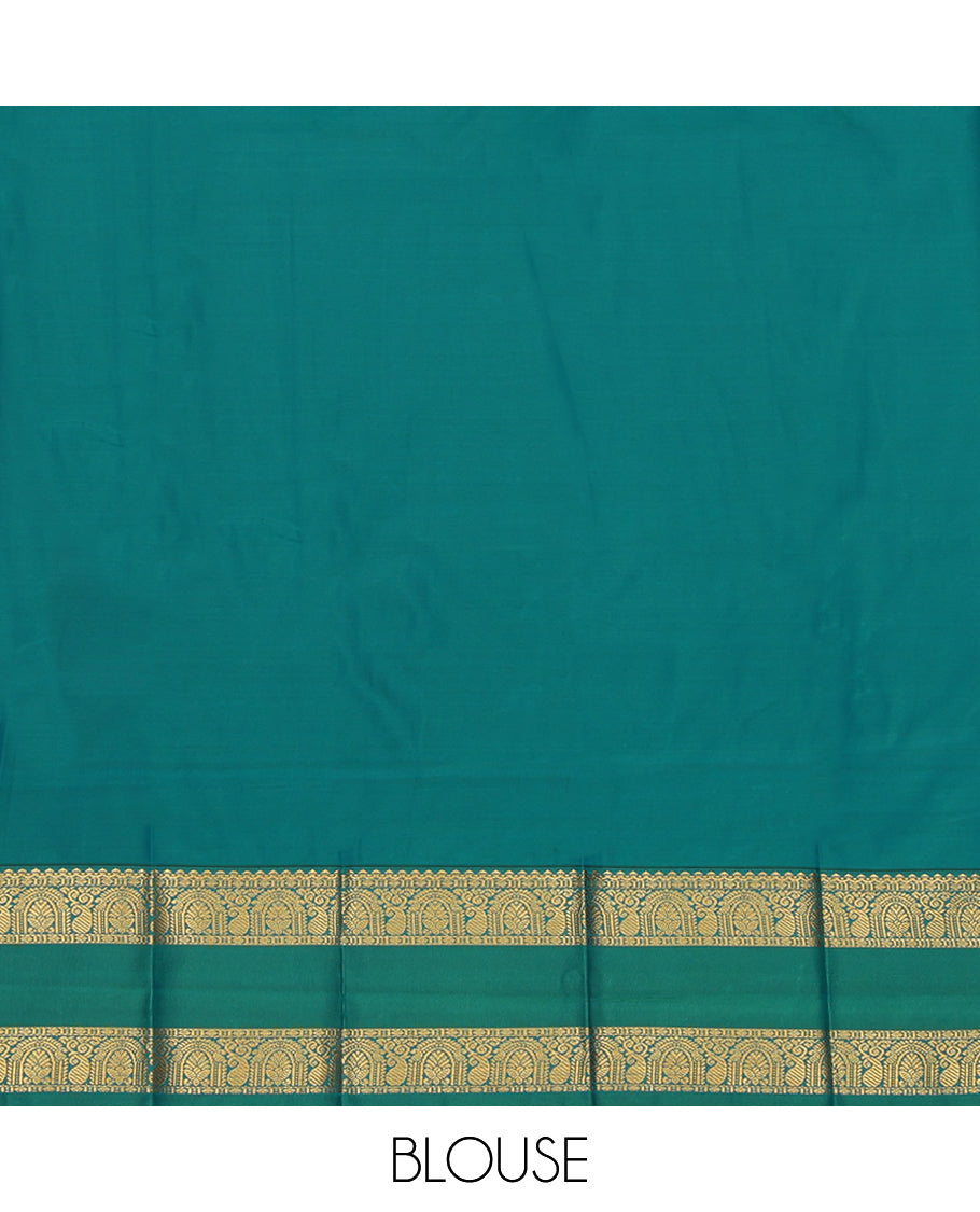 Orange Budget Silk Saree