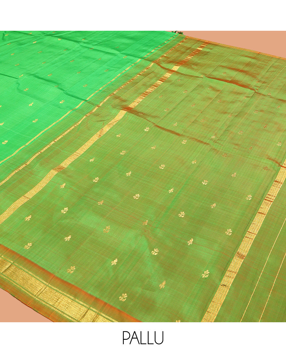 Green Kanchipuram Silk Saree