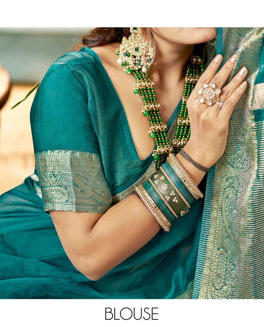 Rama Plain Crushed Tissue Designer Catalog Saree