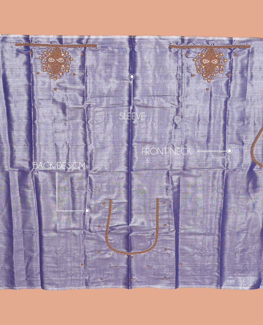 Violet Aari Blouse Material
