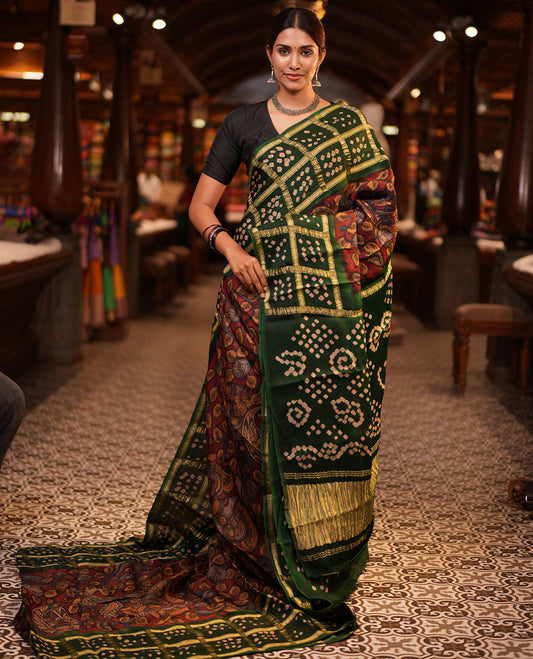 Red Dola Silk