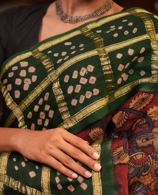 Red Dola Silk