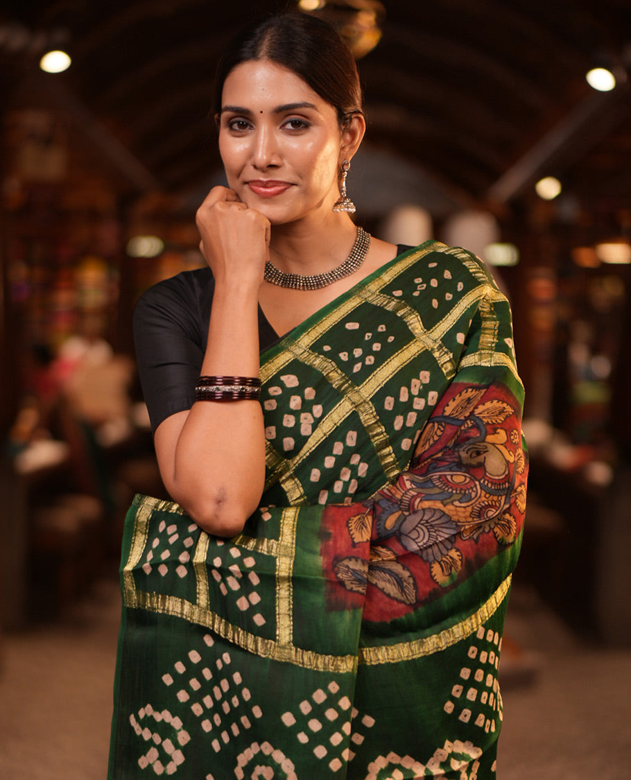 Red Dola Silk