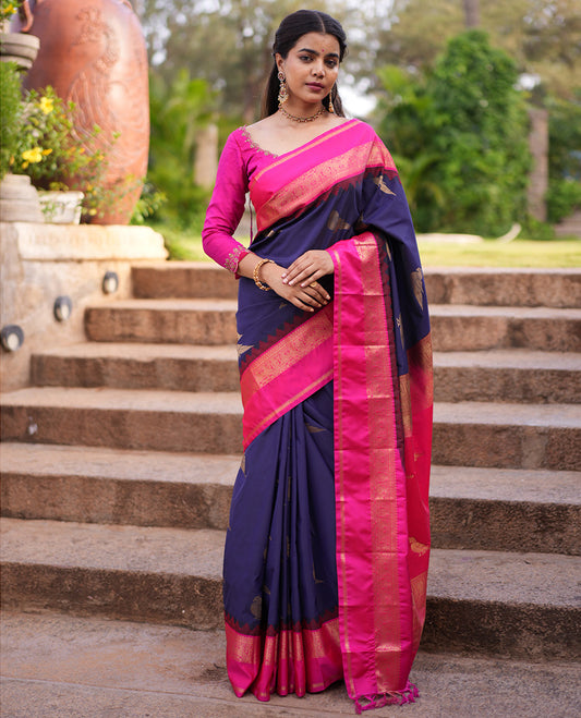 Blue Budget Silk