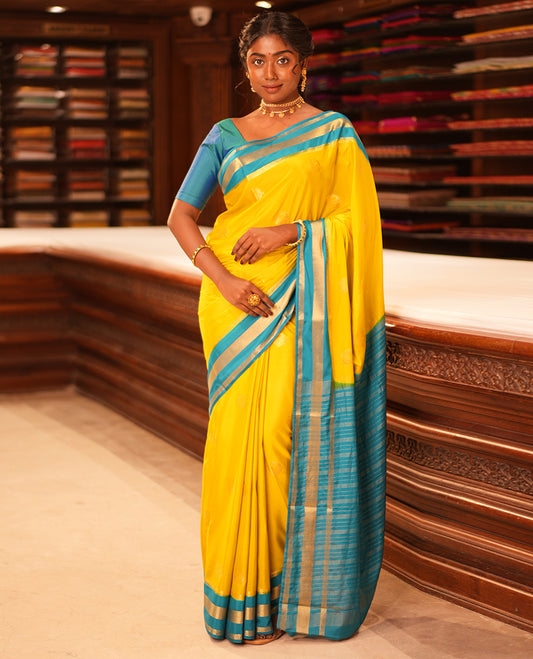 Green Mysore Silk